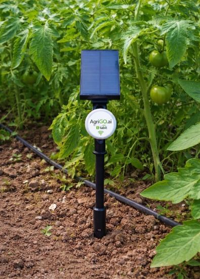 GPRS EcoSense Akıllı Tarım Sensörü | Ortam & Toprak Nem | Sıcaklık | | Güneş Enerjili | Uzaktan Takip resmi